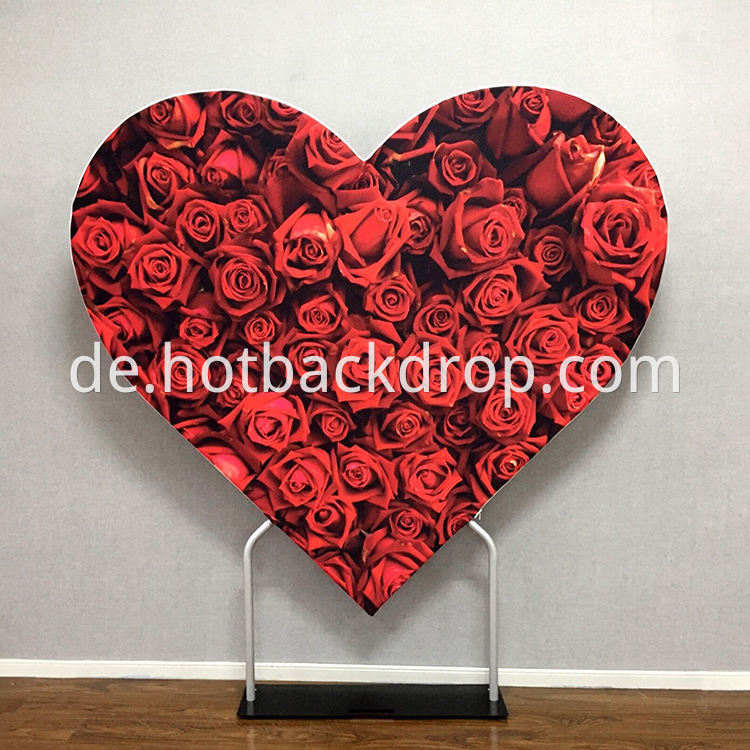 Kostenloser Design schnell Lieferung Fancy Circle Backdrop Display Ständer